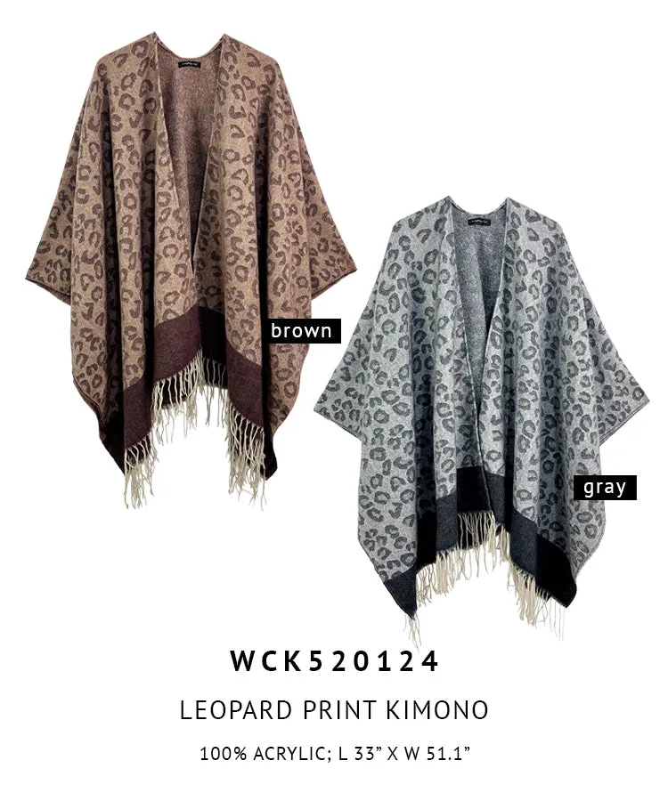 Leopard Print Kimono sold by Charming Charlie product image thumbnail 3
