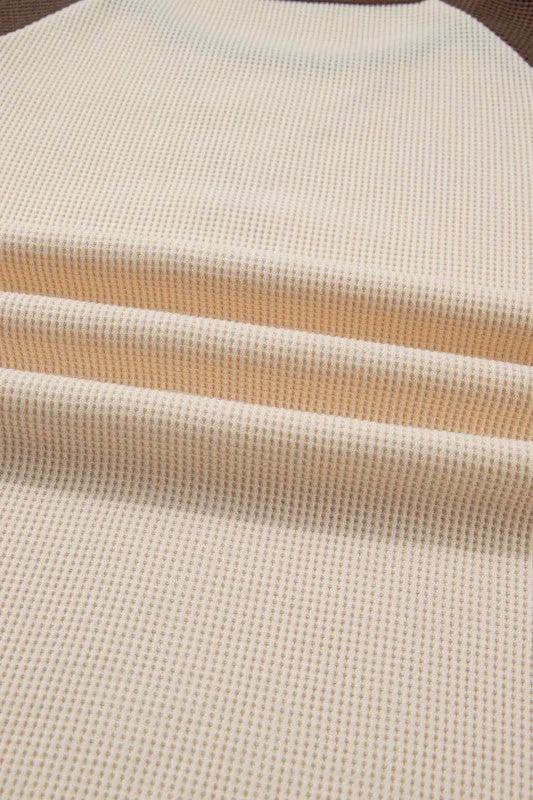 Floral Patchwork Colorblock Raglan Long Sleeve Top sold by Charming Charlie product image thumbnail 5