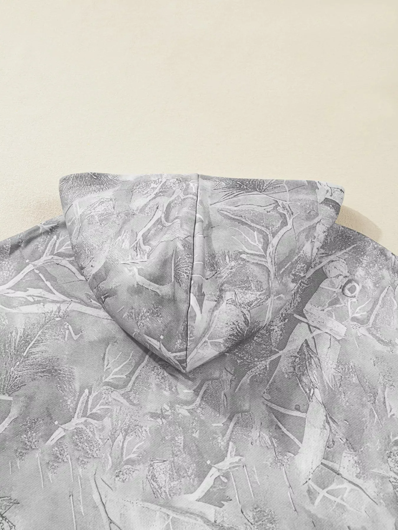 Camouflage Woodland Print Oversized Sporty Hoodie sold by Charming Charlie product image thumbnail 5