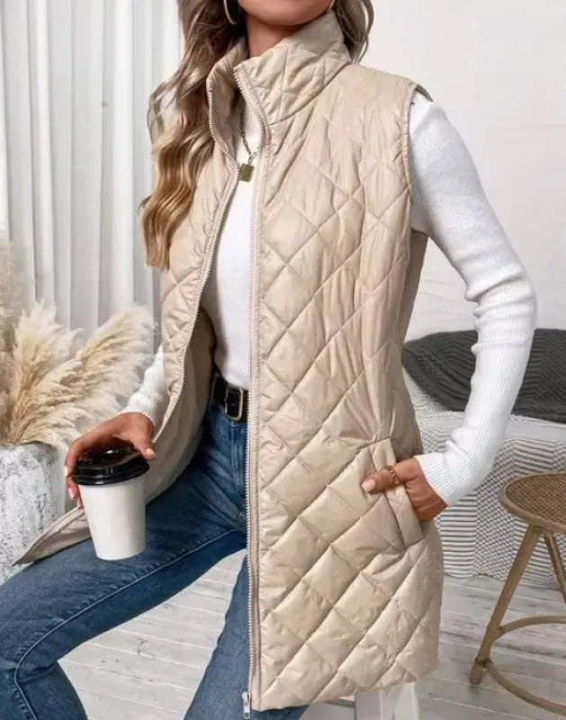 Quilted Puffer Vest sold by Charming Charlie