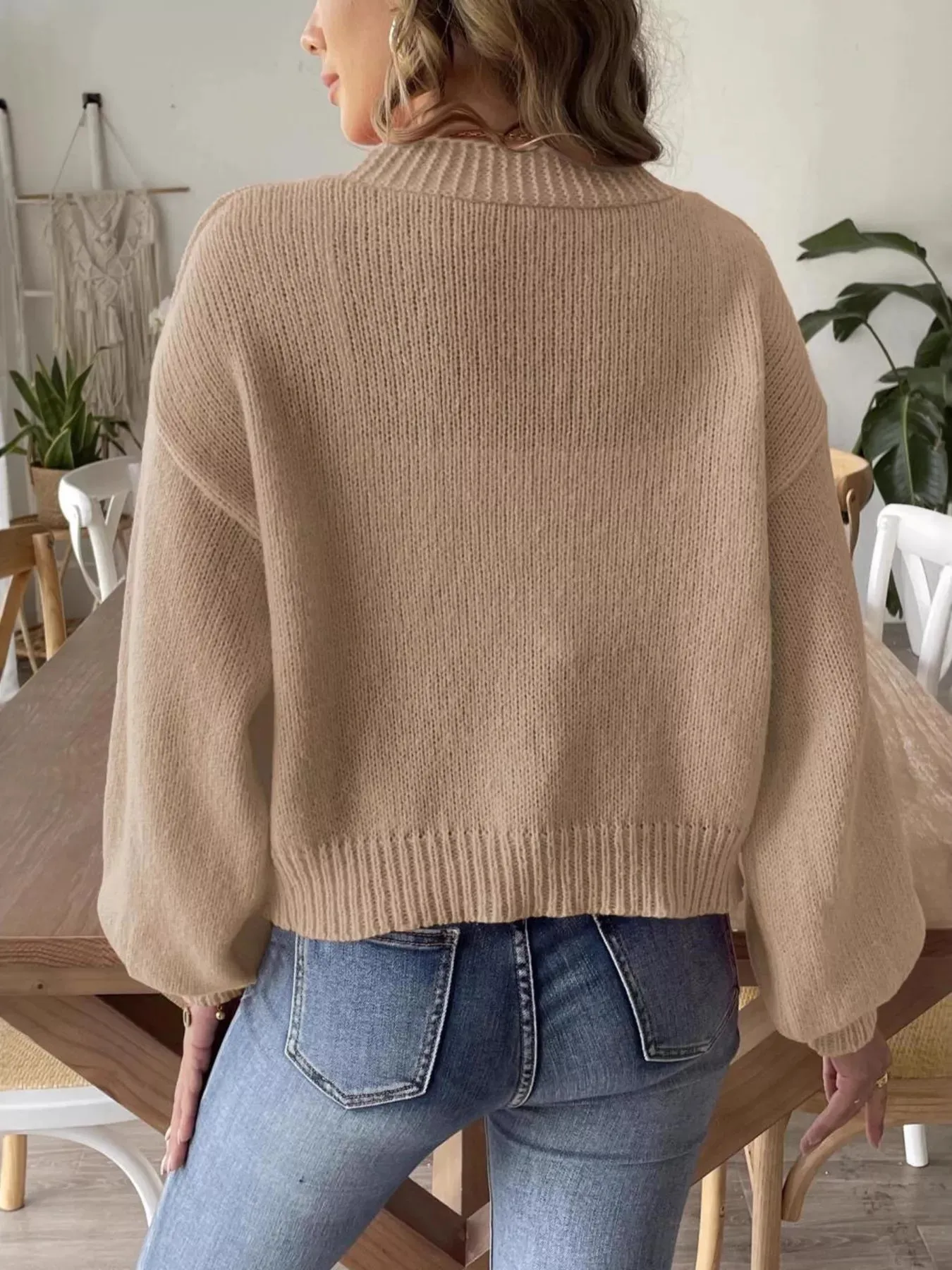 Open Front Dropped Shoulder Cardigan sold by Charming Charlie product image thumbnail 3