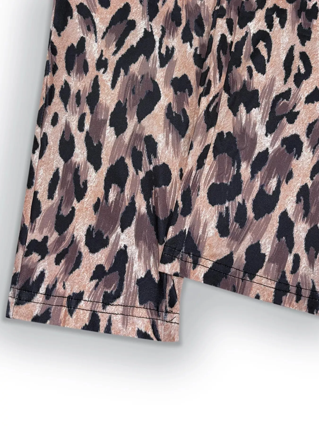 Round Neck Top and Leopard Pants Set sold by Charming Charlie product image thumbnail 5