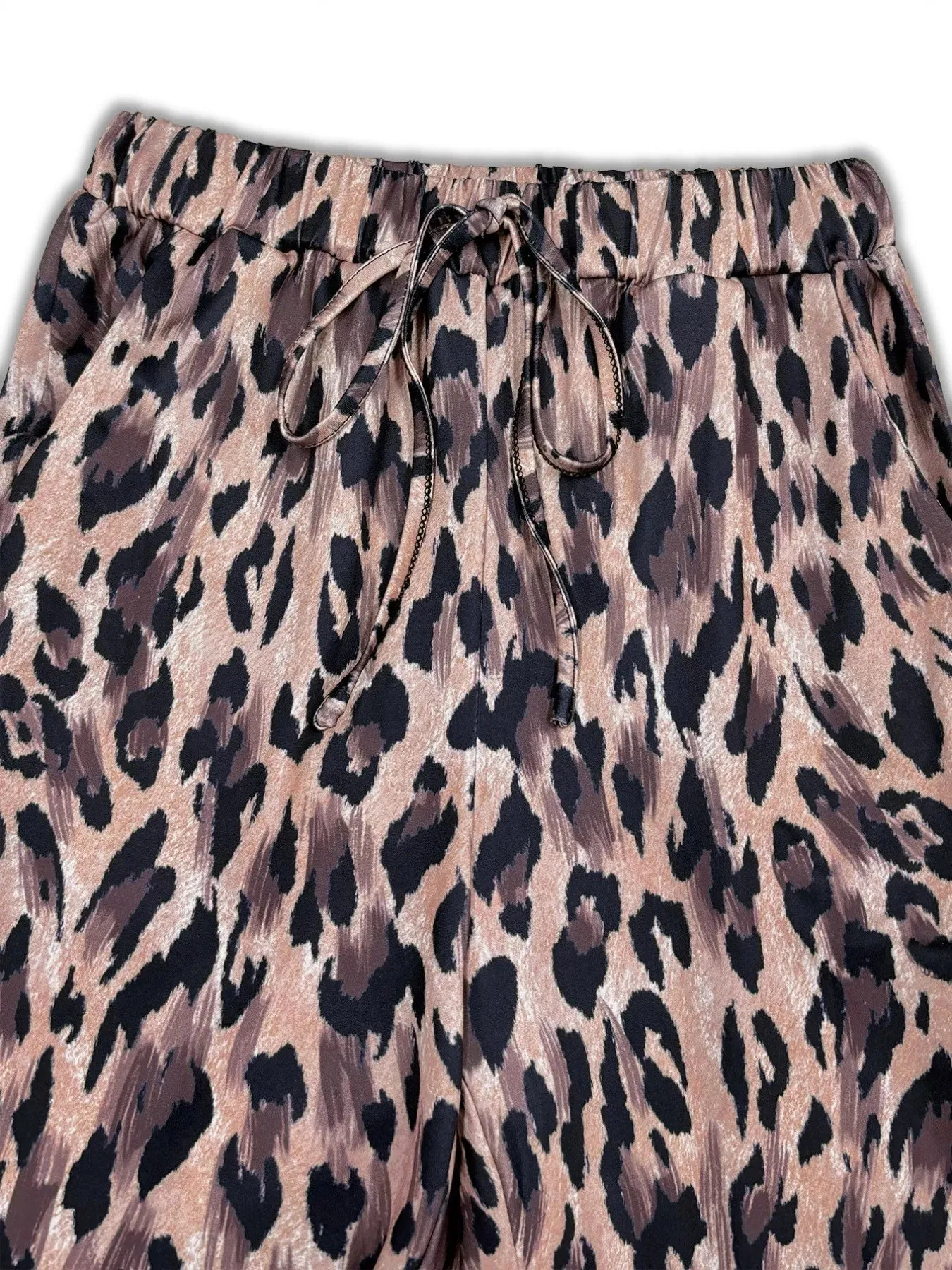 Round Neck Top and Leopard Pants Set sold by Charming Charlie product image thumbnail 3