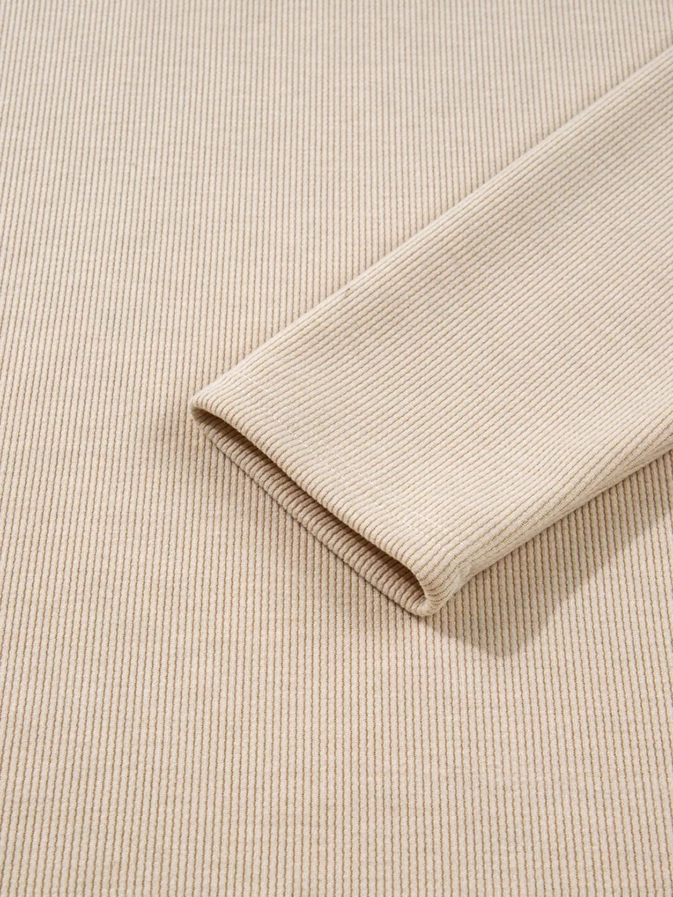 Lace Drawstring Hoodie and High Waist Pants Corduroy Suit sold by Charming Charlie product image thumbnail 5