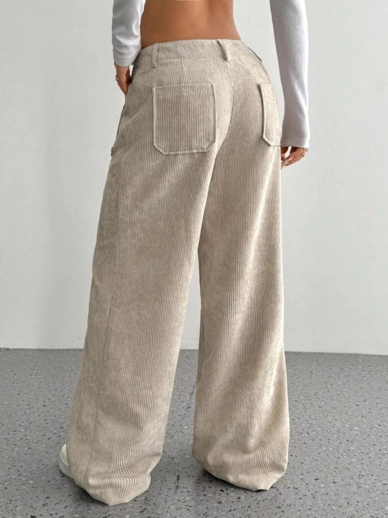Wide Leg Corduroy Pants sold by Charming Charlie product image thumbnail 4
