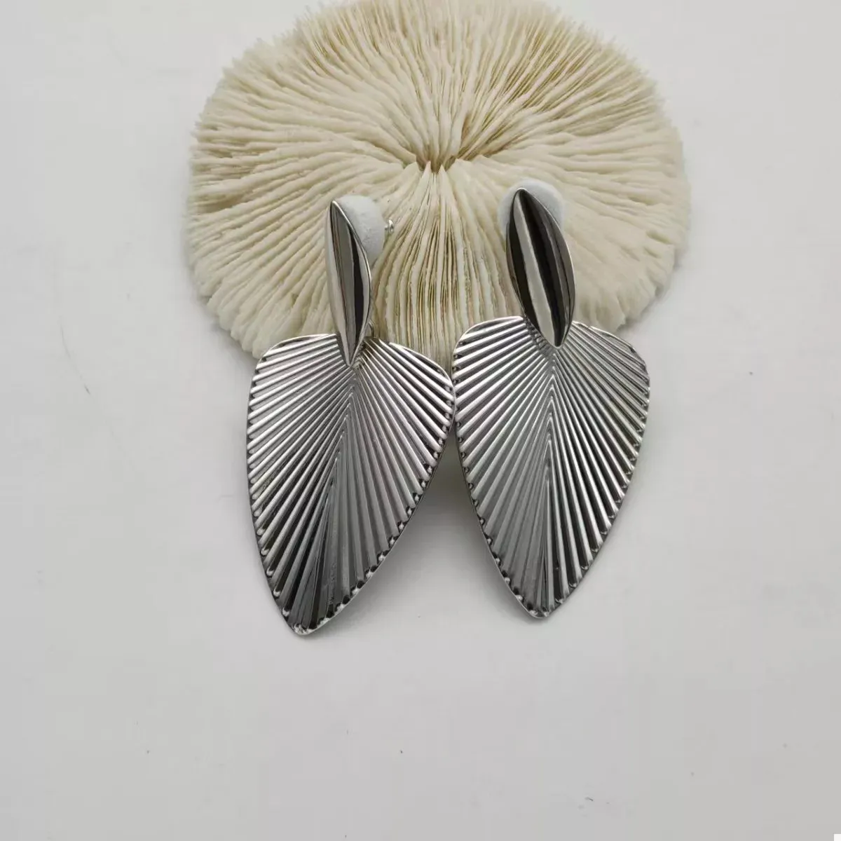 Leaf Shape Dangle Earrings sold by Charming Charlie product image thumbnail 5