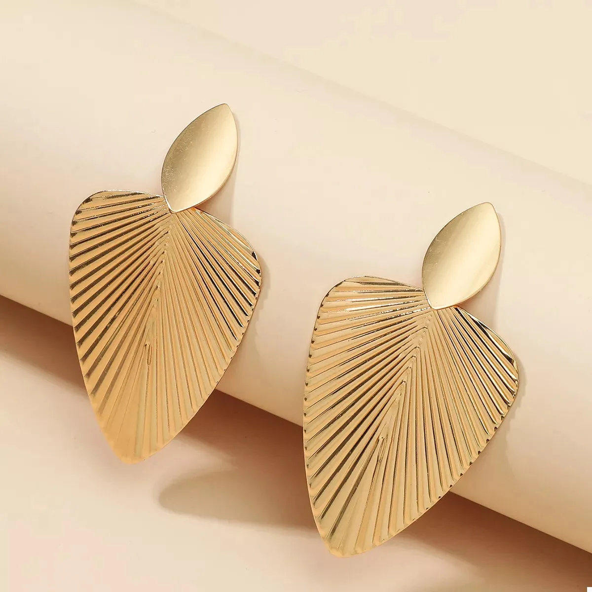 Leaf Shape Dangle Earrings sold by Charming Charlie product image thumbnail 3