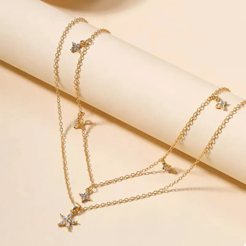 Double Layered Pendant Necklace sold by Charming Charlie