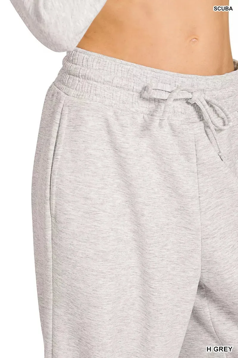 Zenana Scuba Crewneck Pullover and Pants Set sold by Charming Charlie product image thumbnail 5