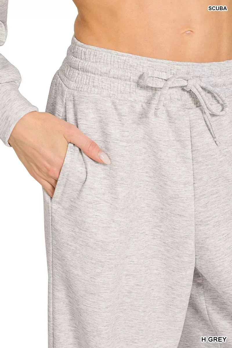 Zenana Scuba Crewneck Pullover and Pants Set sold by Charming Charlie product image thumbnail 4