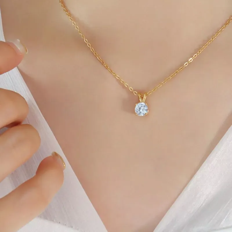 18K Gold-Plated Pendant Necklace sold by Charming Charlie