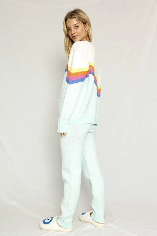 Retro stripe sweater sold by Charming Charlie product image thumbnail 5