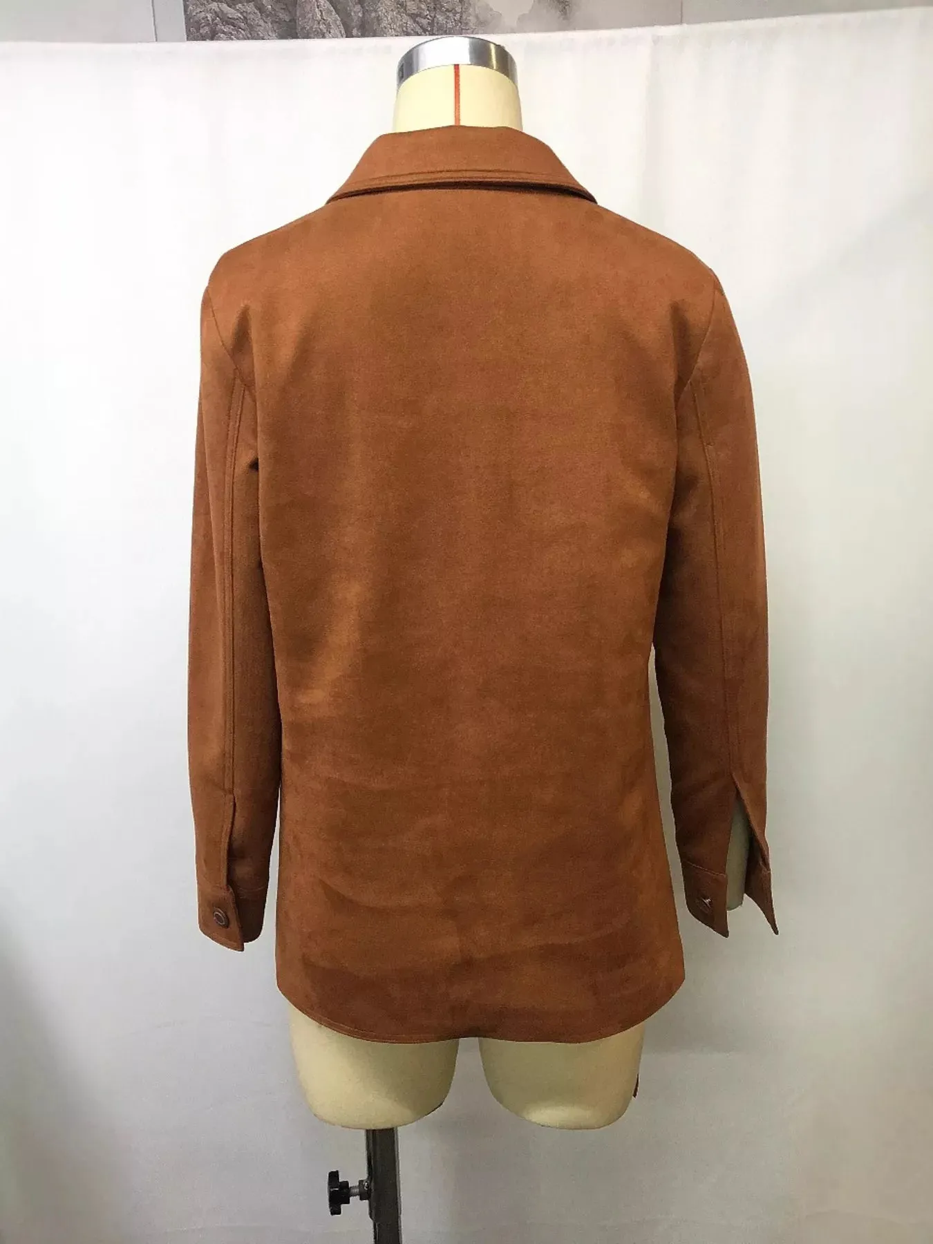 Full Size Button-Down Long Sleeve Jacket Plus Size sold by Charming Charlie product image thumbnail 5