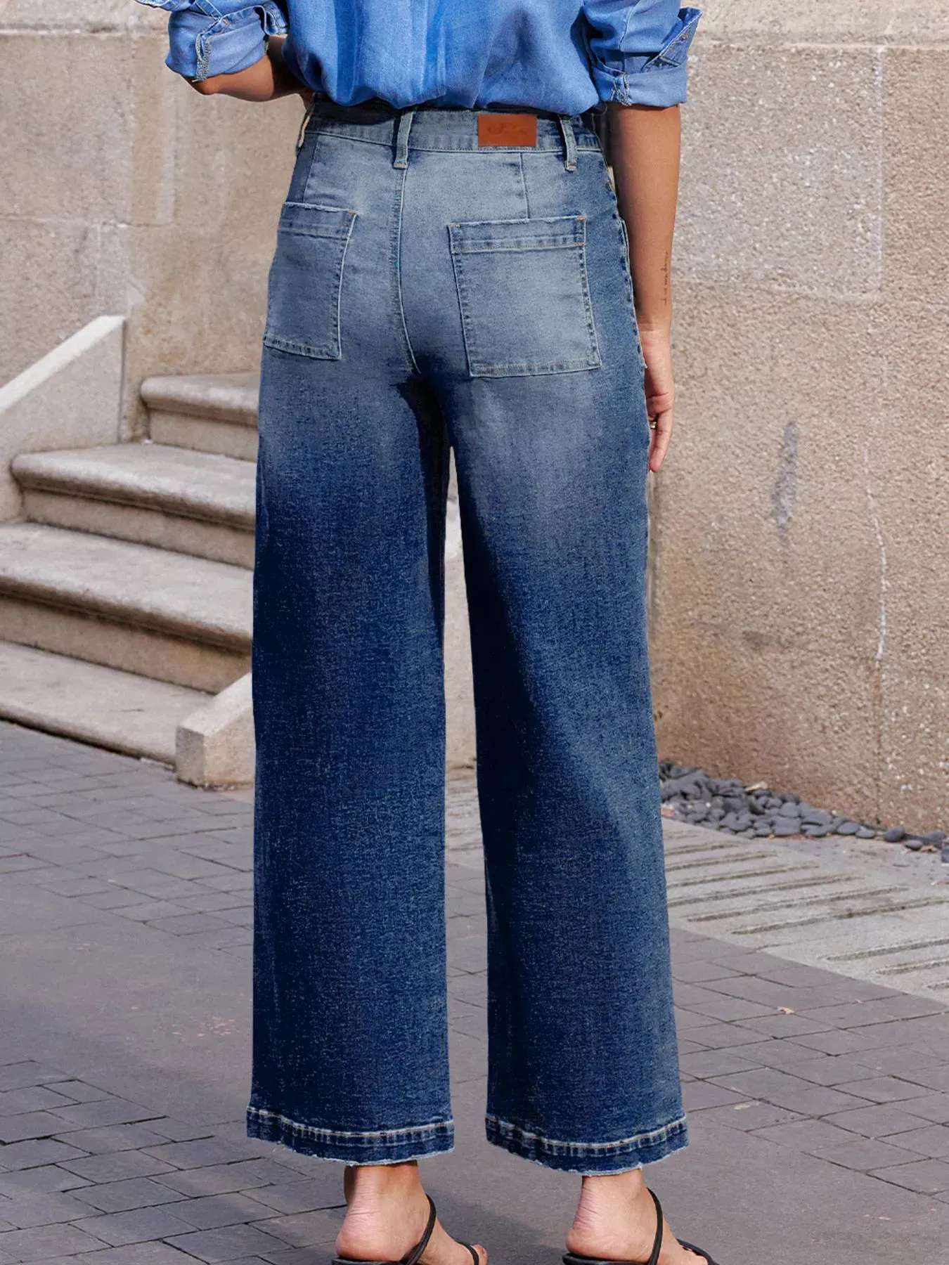 Patch Pocket Shift Jeans sold by Charming Charlie product image thumbnail 3