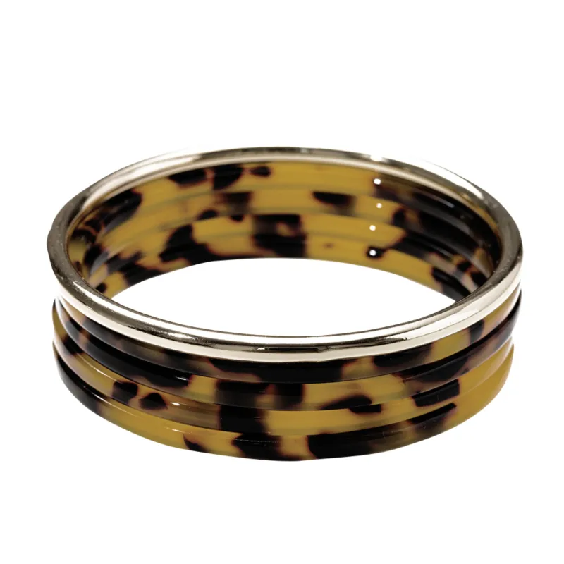 Tortoise, Gold Set of 4 Bangle Bracelet sold by Charming Charlie