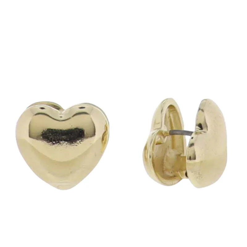 Gold Heart Earring sold by Charming Charlie