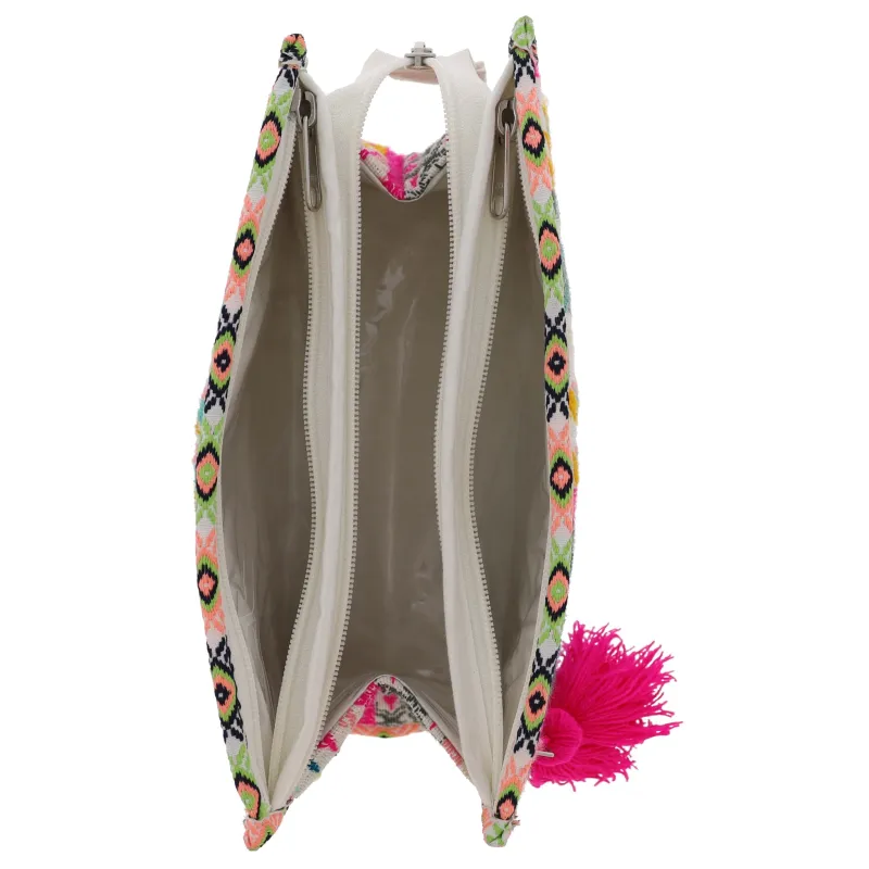 Bright Zipper Pouch sold by Charming Charlie