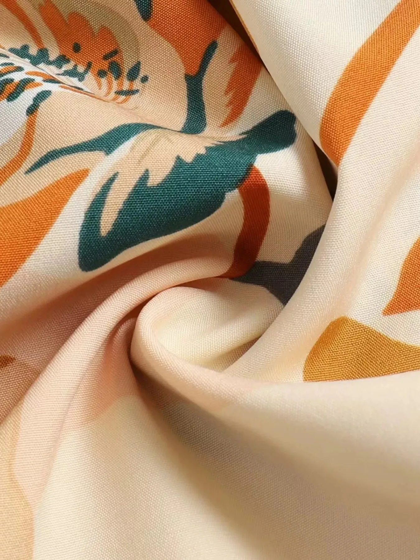 Full Size Floral Print Tiered Skirt Plus Size sold by Charming Charlie product image thumbnail 5