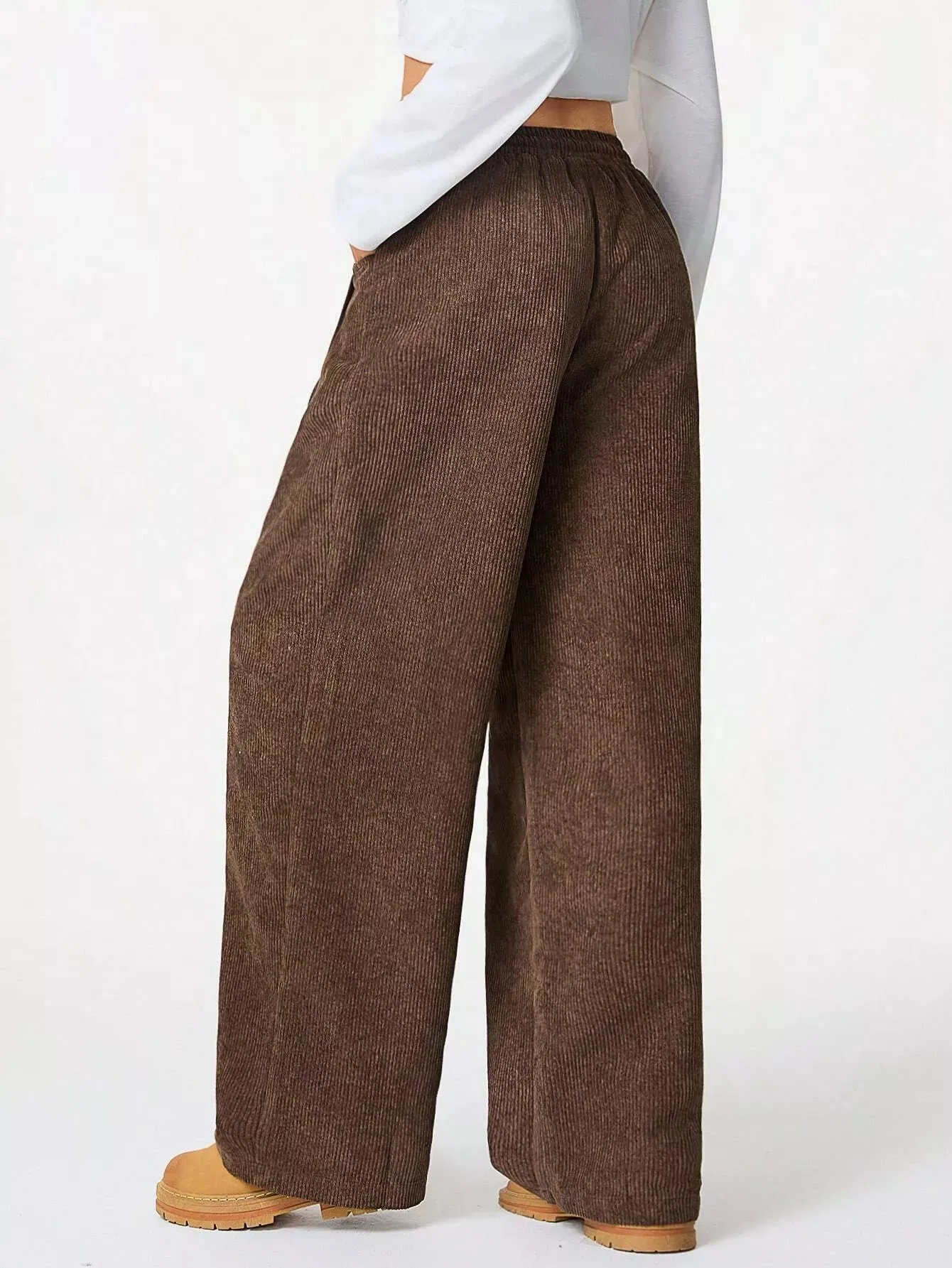 Corduroy Wide Leg Pants sold by Charming Charlie product image thumbnail 3