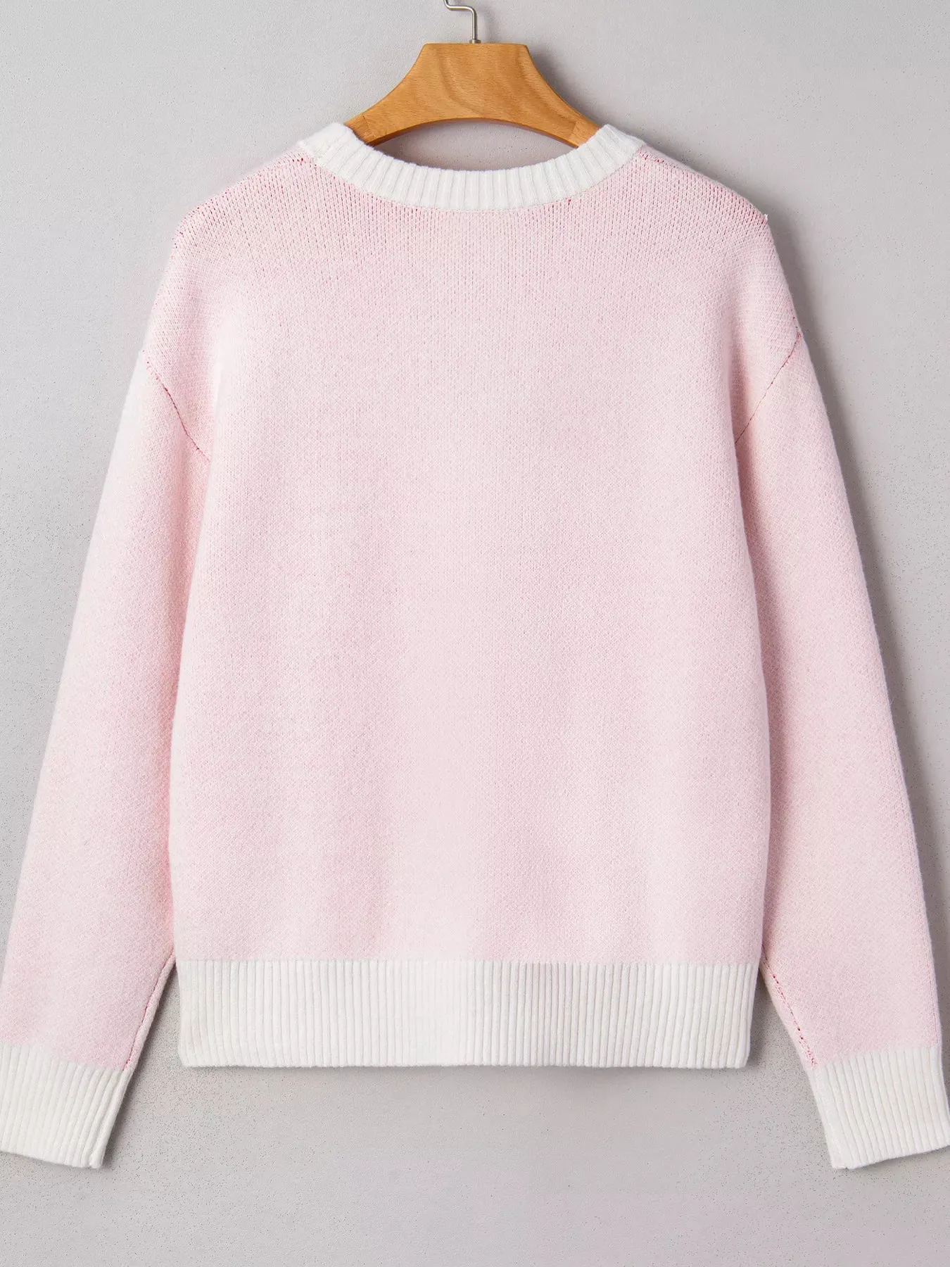 Cherry Pattern Drop Shoulder Sweater sold by Charming Charlie product image thumbnail 3