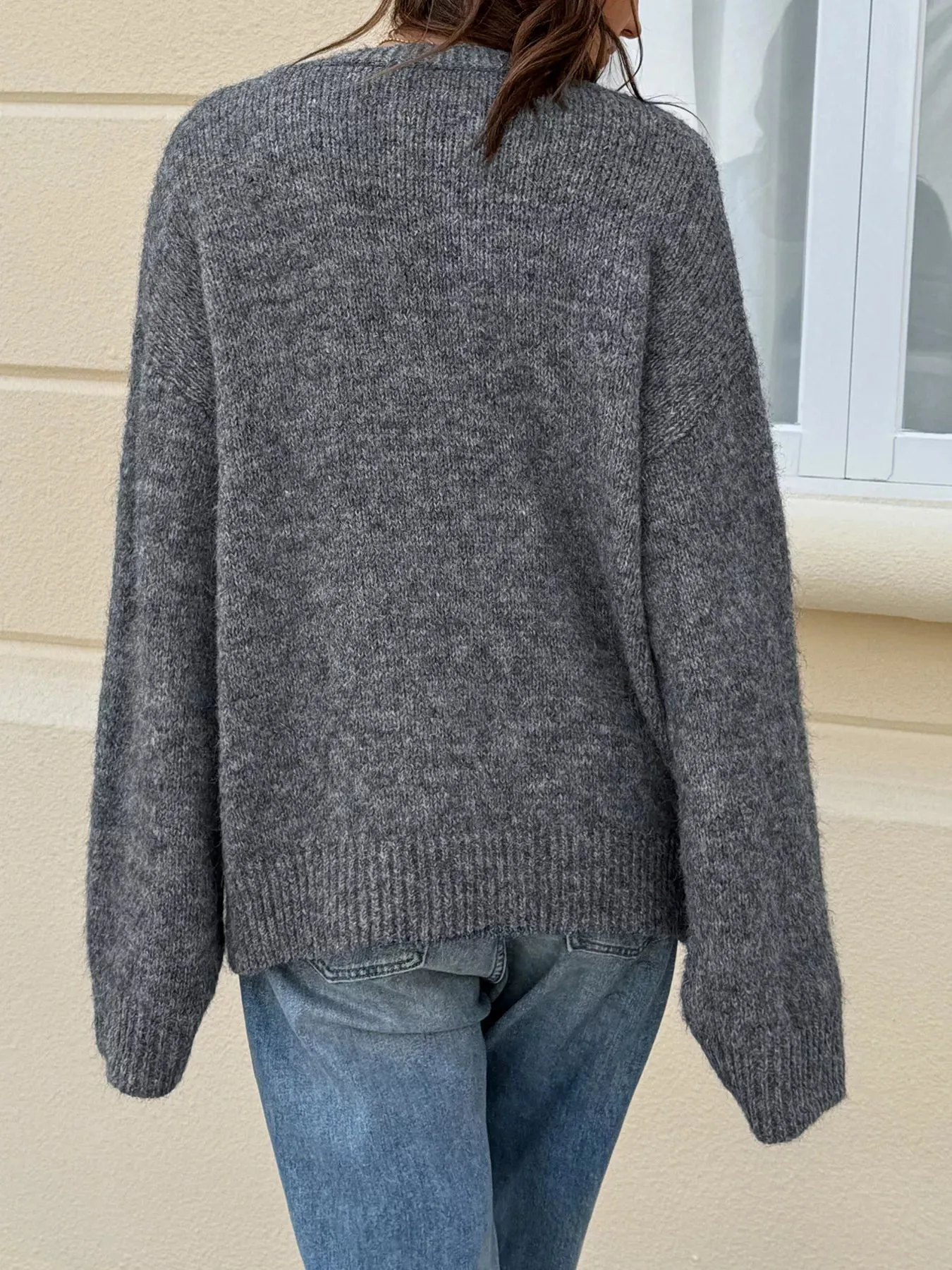 Button-Down Knit Cardigan sold by Charming Charlie product image thumbnail 5