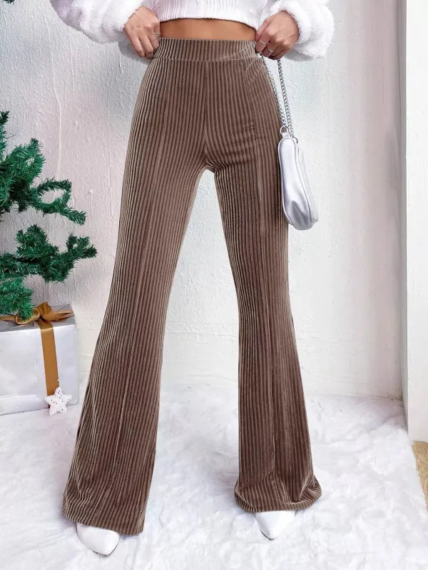 Corduroy High Waist Flare Pants sold by Charming Charlie