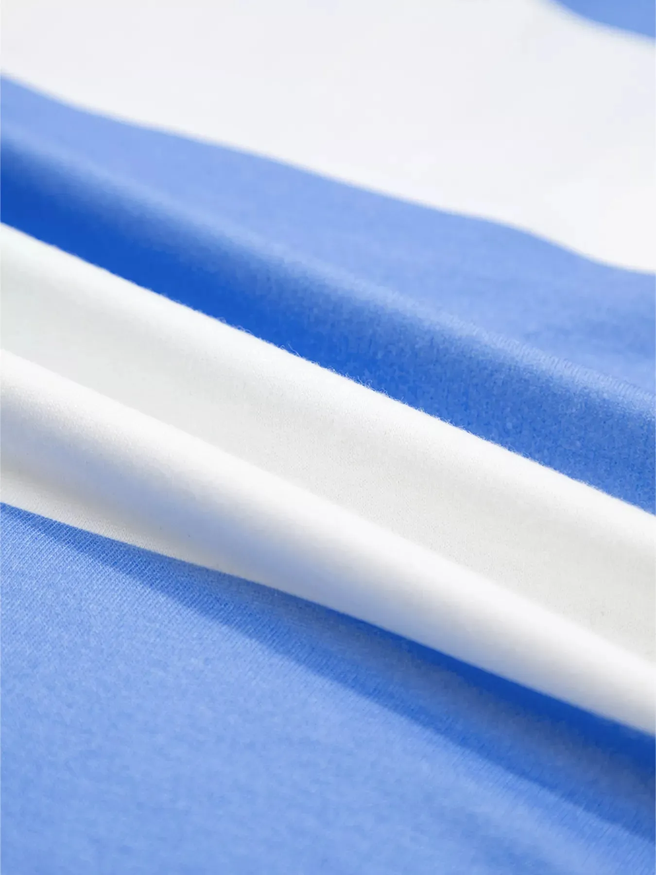 Stripe Seam Detail Half Zip Oversize Tee Casual Shorts 2pcs Set sold by Charming Charlie product image thumbnail 5