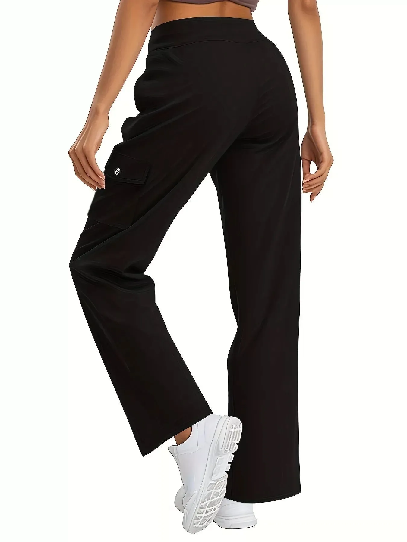 Relaxed Fit Active Pants with Drawstring Waist sold by Charming Charlie product image thumbnail 5