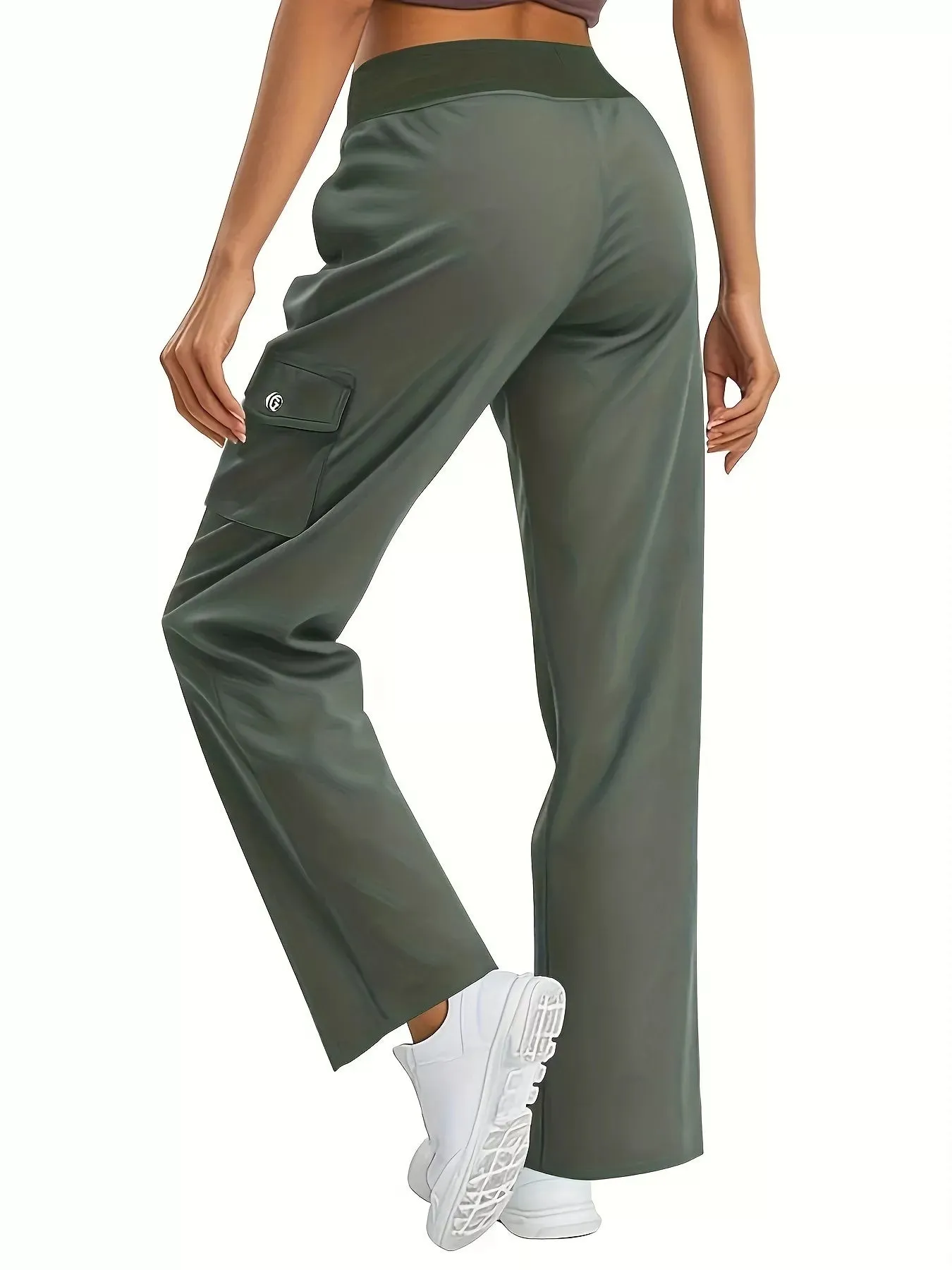 Relaxed Fit Active Pants with Drawstring Waist sold by Charming Charlie product image thumbnail 2