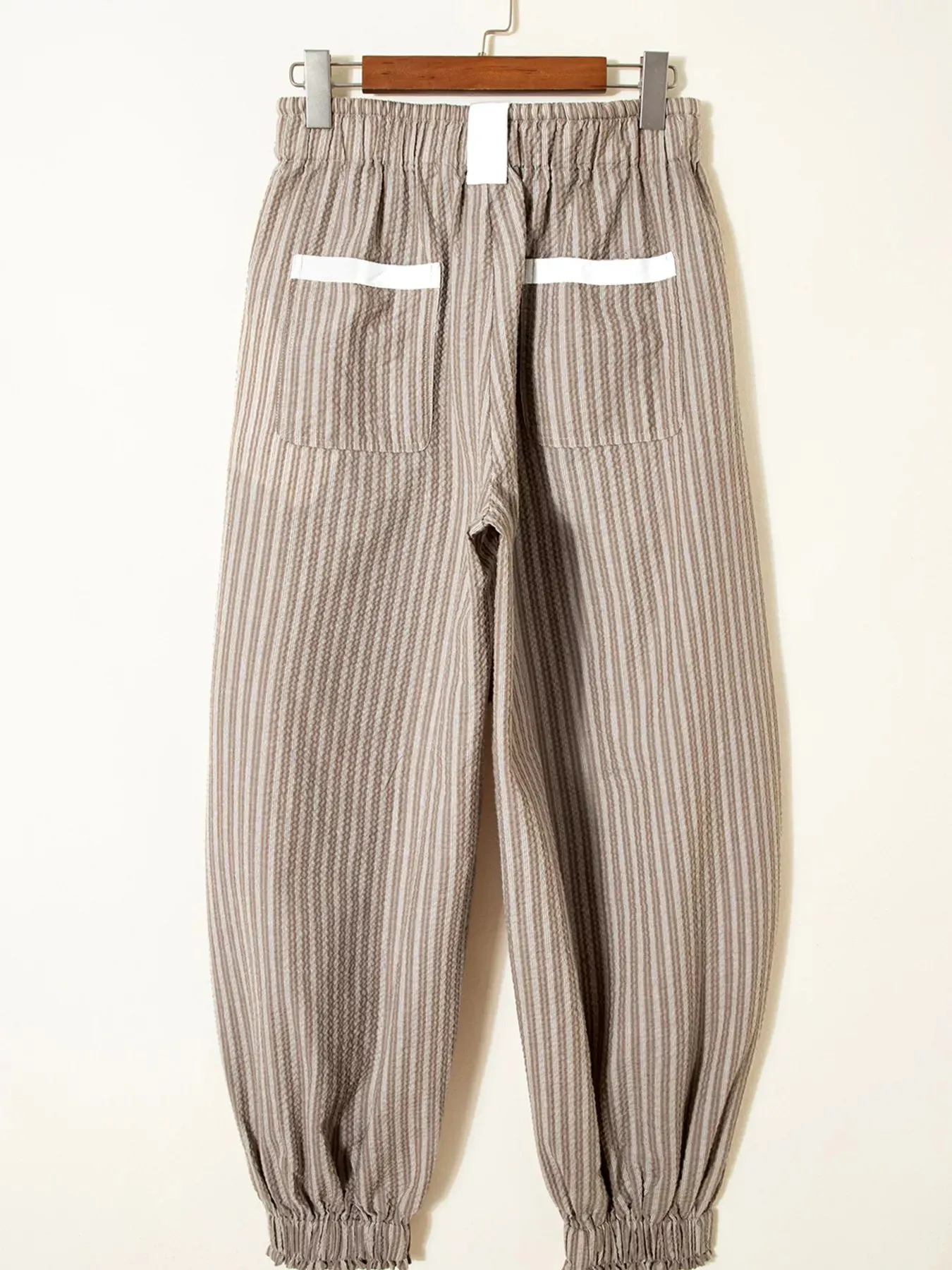 Stripe Drawstring Cargo Jogger Pants with Pockets sold by Charming Charlie product image thumbnail 5