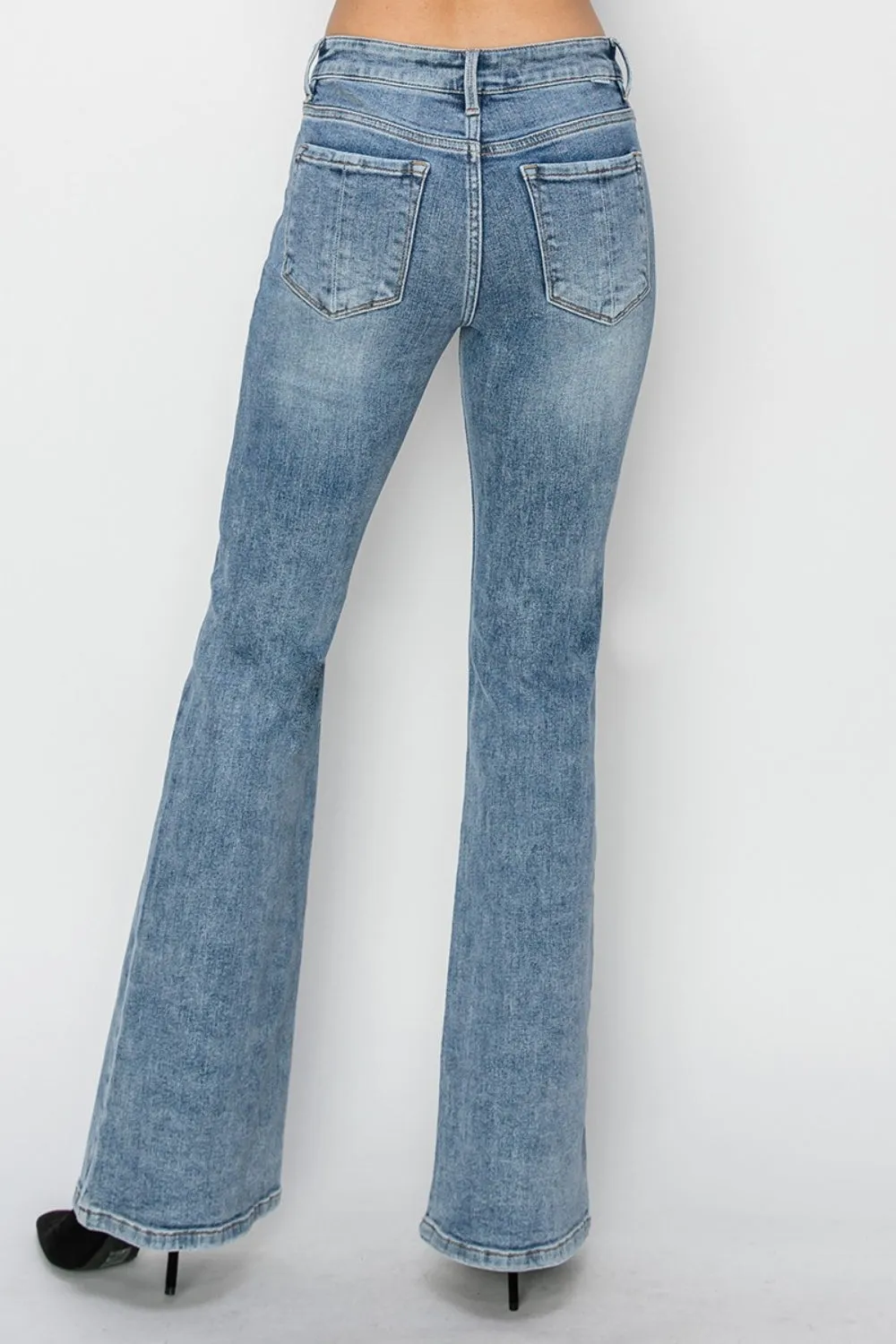 RISEN Full Size Mid Rise Bootcut Jeans sold by Charming Charlie product image thumbnail 2