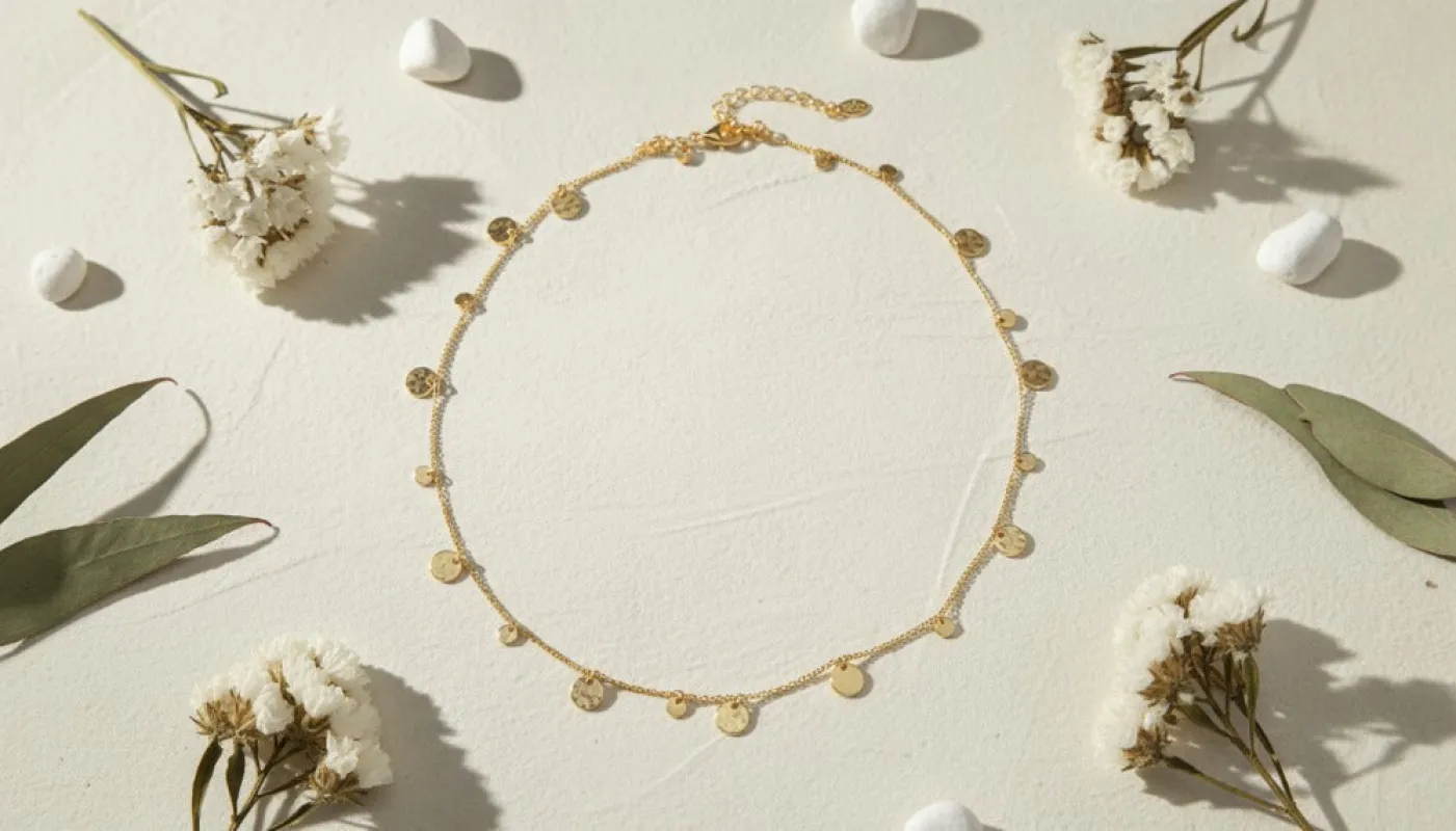 Gold harm Necklace sold by Charming Charlie