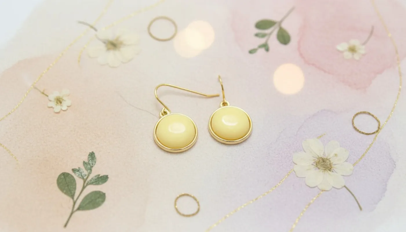 Sunbeam Charm Earrings sold by Charming Charlie