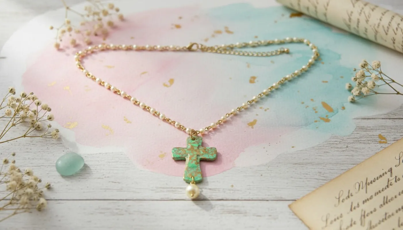 Pearl of Devotion Necklace sold by Charming Charlie