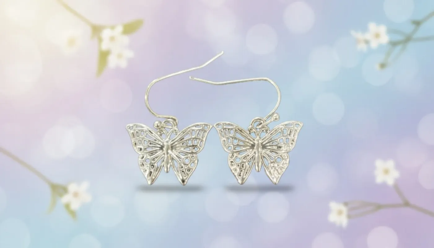 Butterfly Breeze Dangles Earrings sold by Charming Charlie