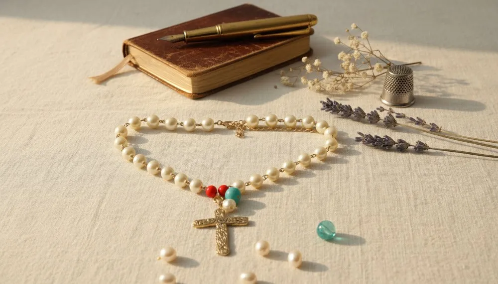 Divine Pearl Chain Necklace sold by Charming Charlie