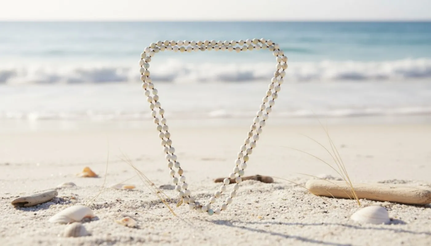 Double layered With Pearl Path Necklace sold by Charming Charlie