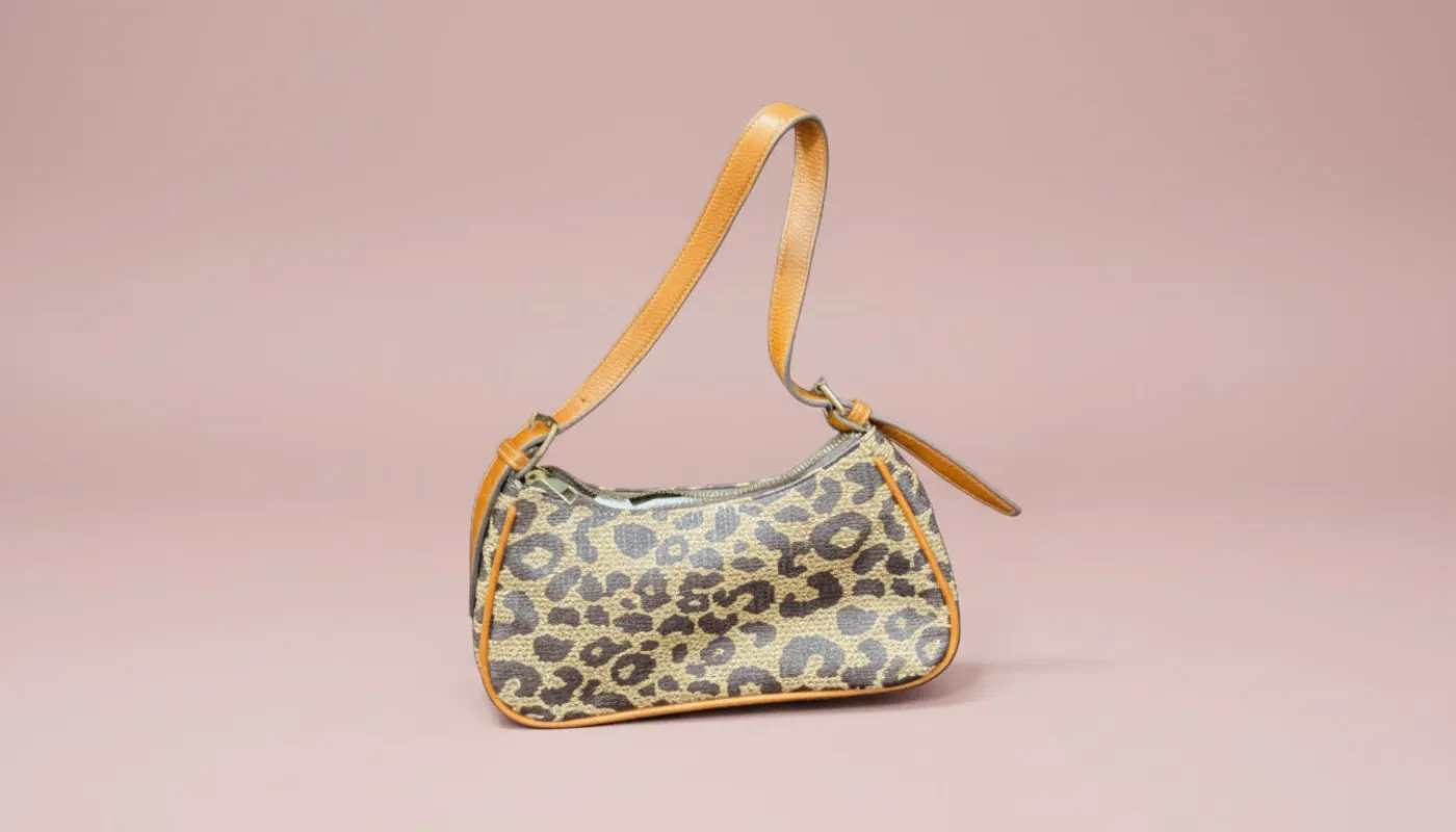 Chic Leopard Print Shoulder Bag sold by Charming Charlie