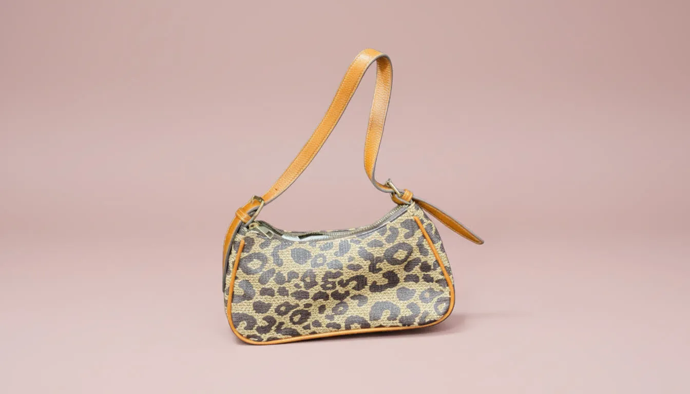 Chic Leopard Print Shoulder Bag sold by Charming Charlie