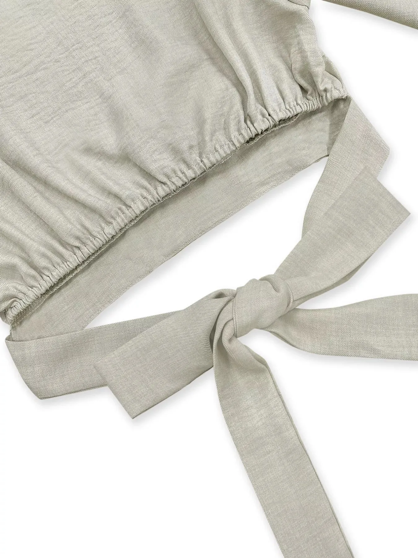 Long Sleeve Crop Top and Wide Leg Pants Set sold by Charming Charlie product image thumbnail 4