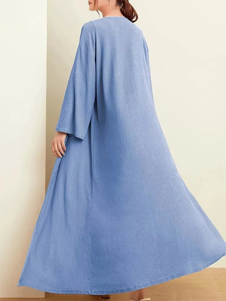 Open Front Long Sleeve Longline Cardigan sold by Charming Charlie product image thumbnail 3