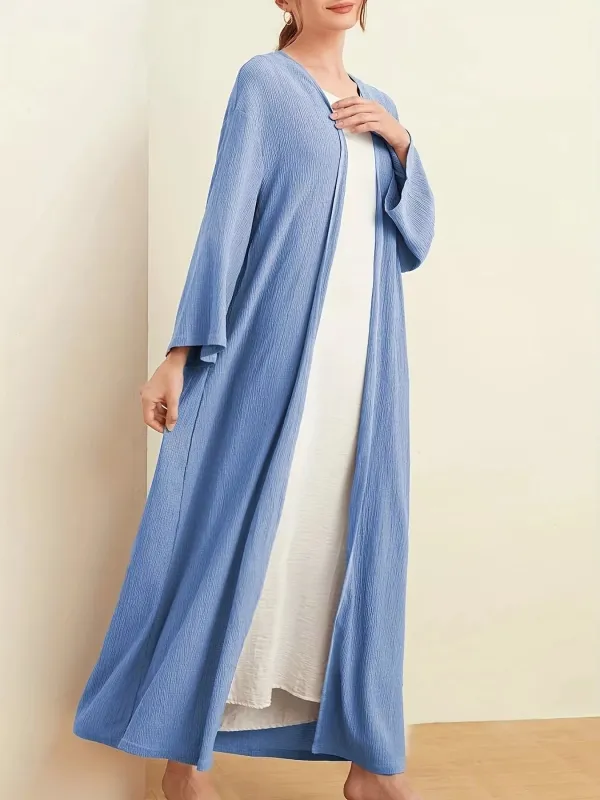 Open Front Long Sleeve Longline Cardigan sold by Charming Charlie