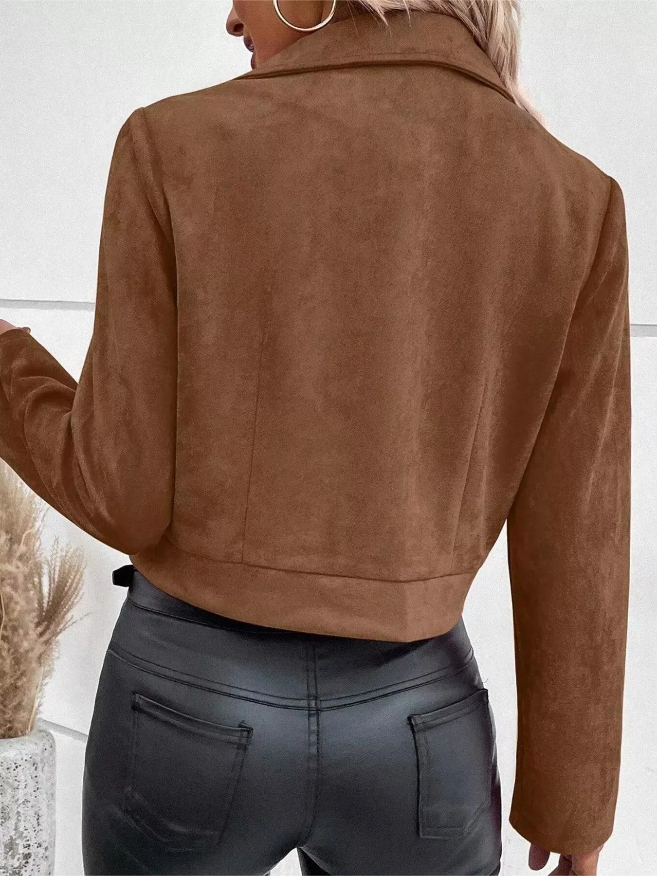 Zip Up Moto Jacket sold by Charming Charlie product image thumbnail 3