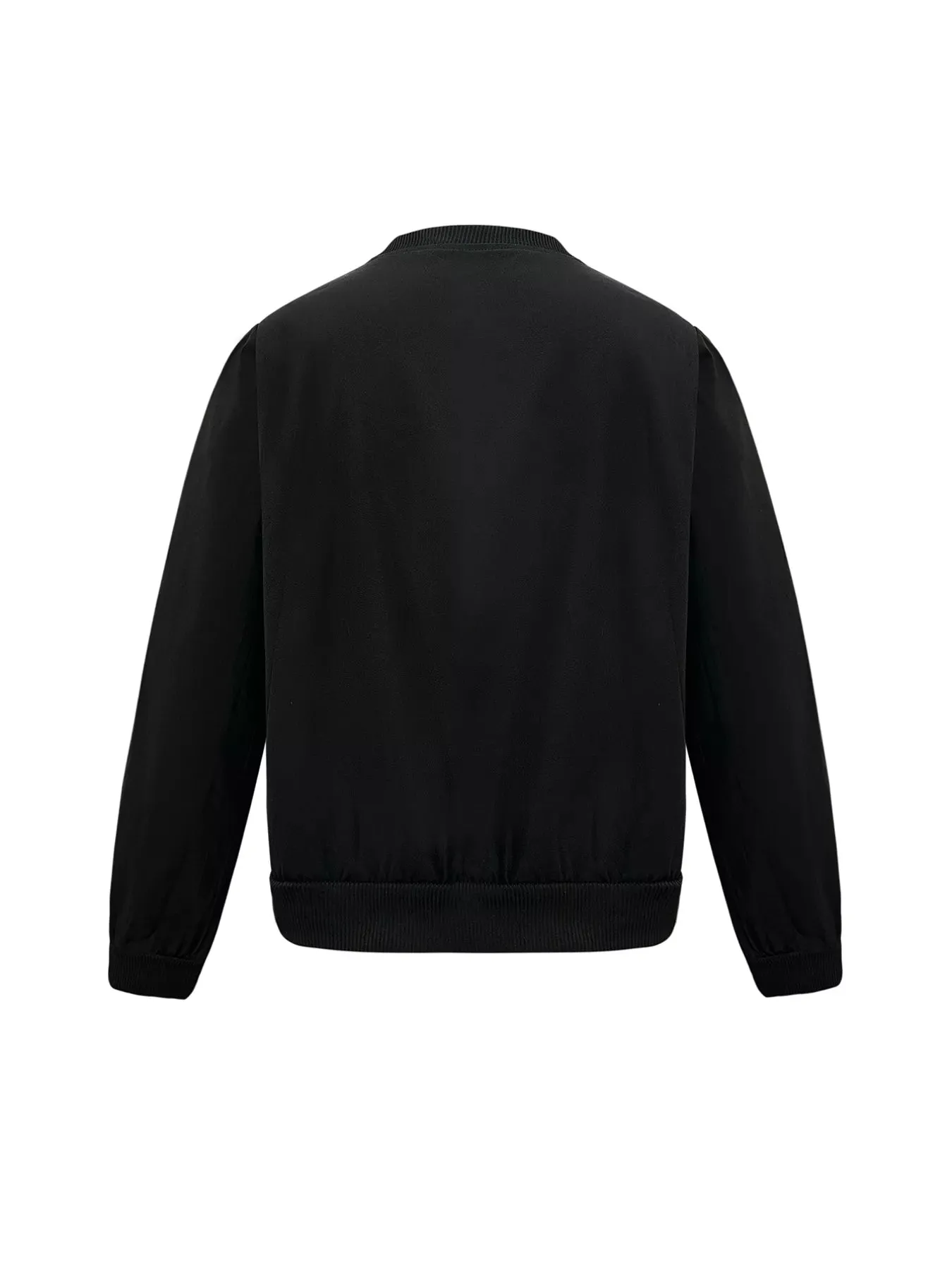 Snap Down Cropped Bomber Jacket sold by Charming Charlie product image thumbnail 5
