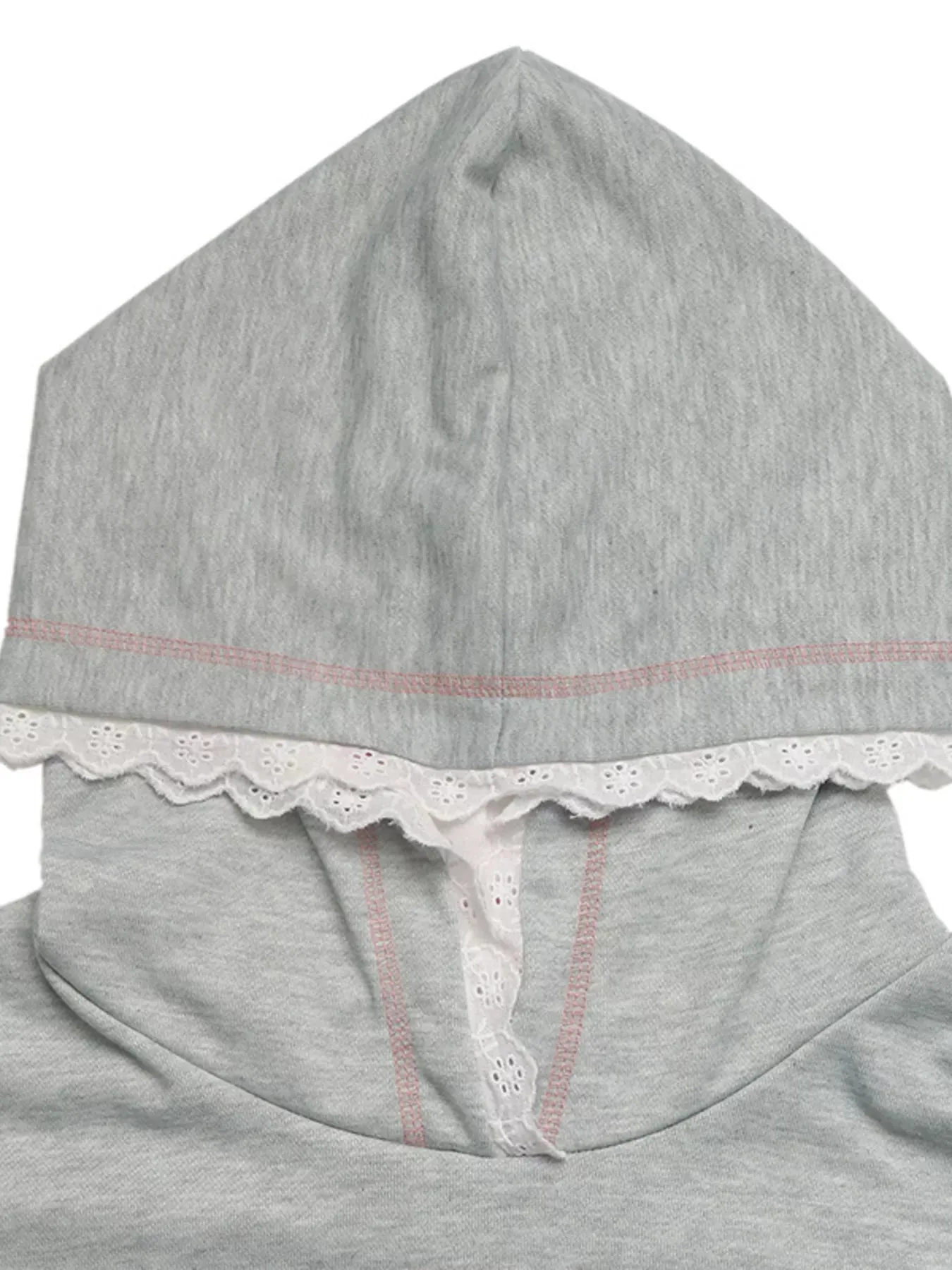 Bow Embroidered Long Sleeve Hoodie sold by Charming Charlie product image thumbnail 5