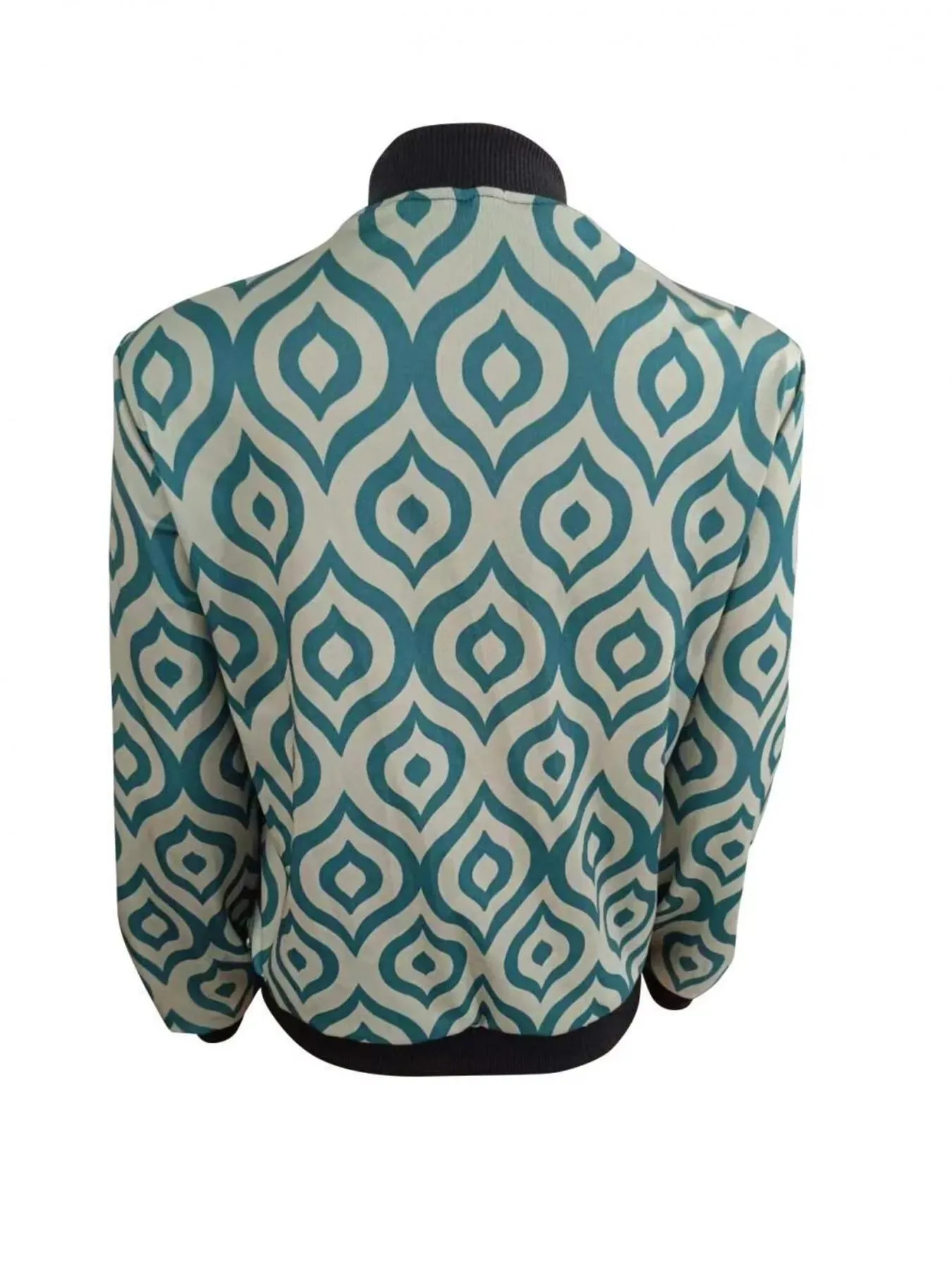 Zip Up Printed Jacket sold by Charming Charlie product image thumbnail 2