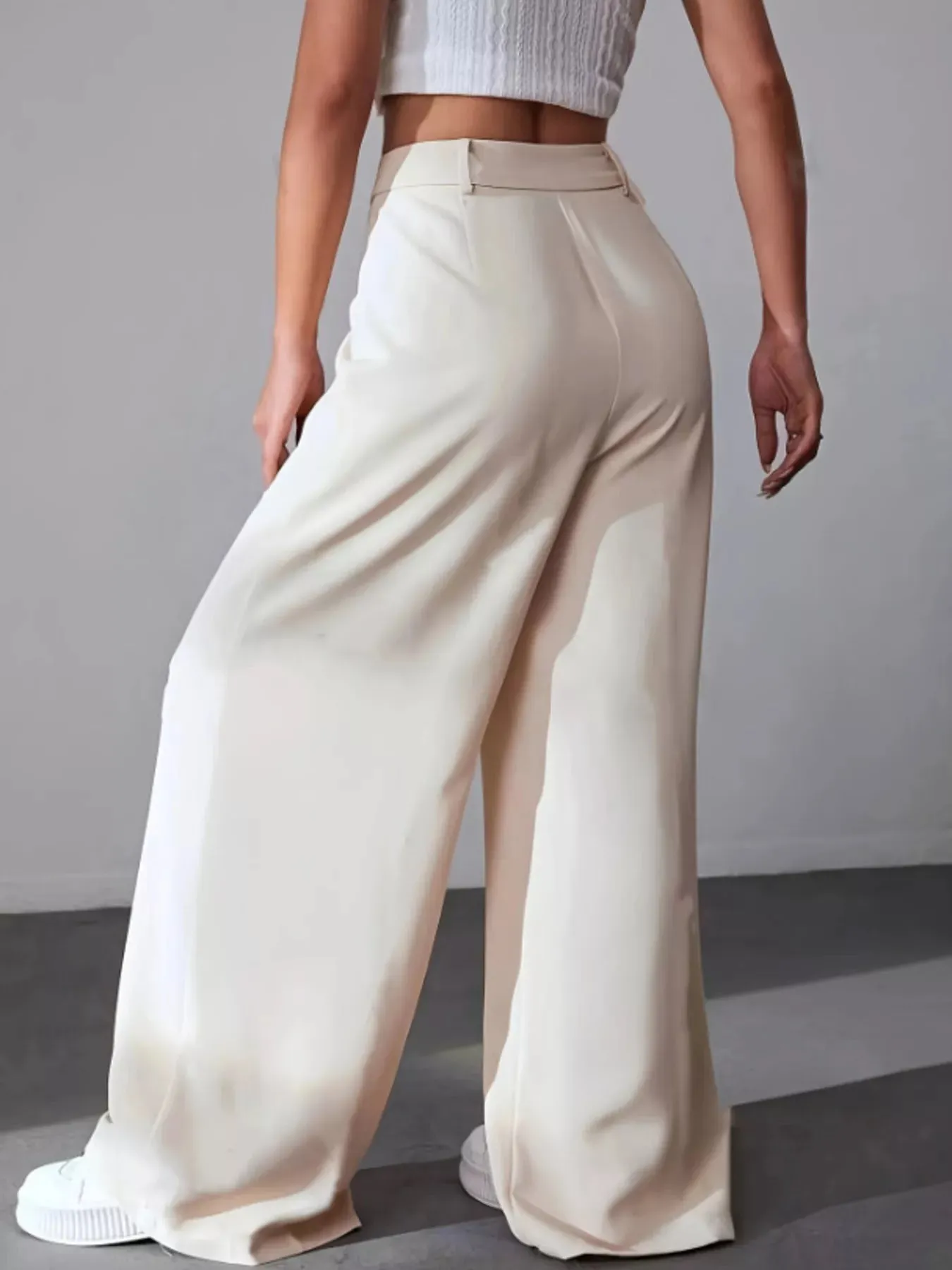 Wide Leg Pleated Pants sold by Charming Charlie product image thumbnail 2