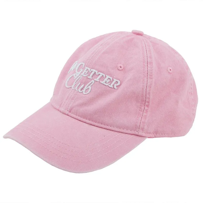Go-Getter Club Vintage Washed Unstructured Baseball Cap - 100% Cotton sold by Charming Charlie product image thumbnail 3