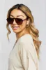 Tortoiseshell Square Polycarbonate Frame Sunglasses sold by Charming Charlie
