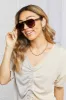 Tortoiseshell Square Polycarbonate Frame Sunglasses sold by Charming Charlie